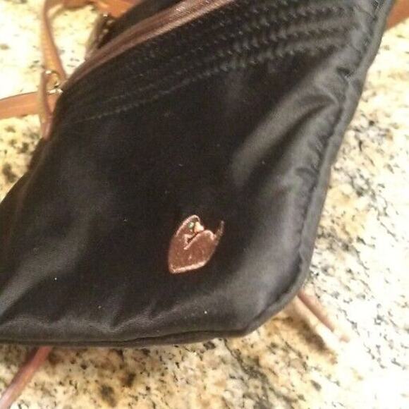 Dooney & Bourke Black Nylon Crossbody Small Mini Shoulder Bag Adjustable - Picture 8 of 14